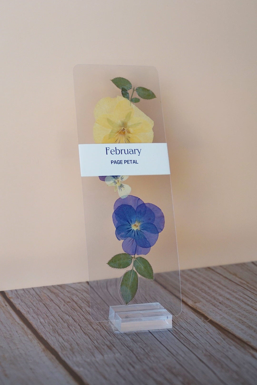 February Birth Month Flower Bookmark