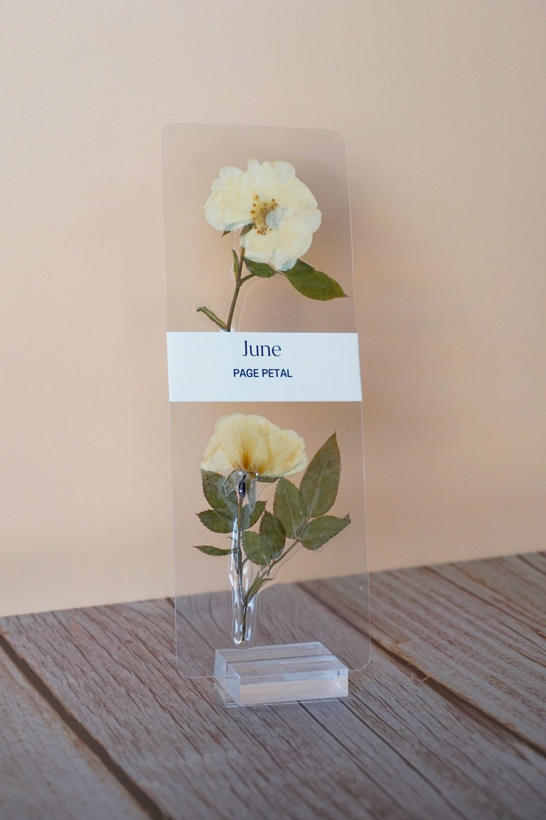 June Birth Month Flower Bookmark