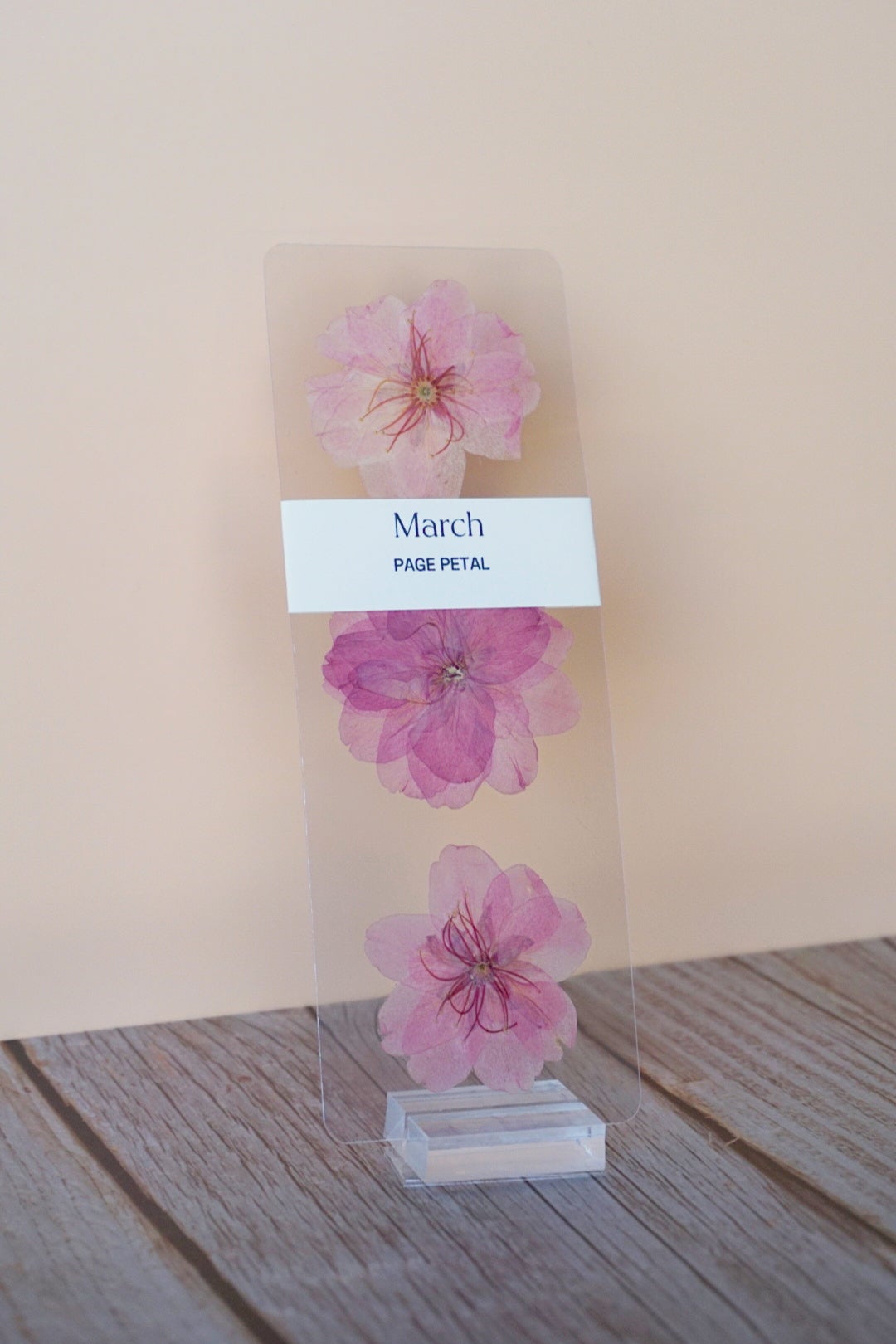 March Birth Month Flower Bookmark