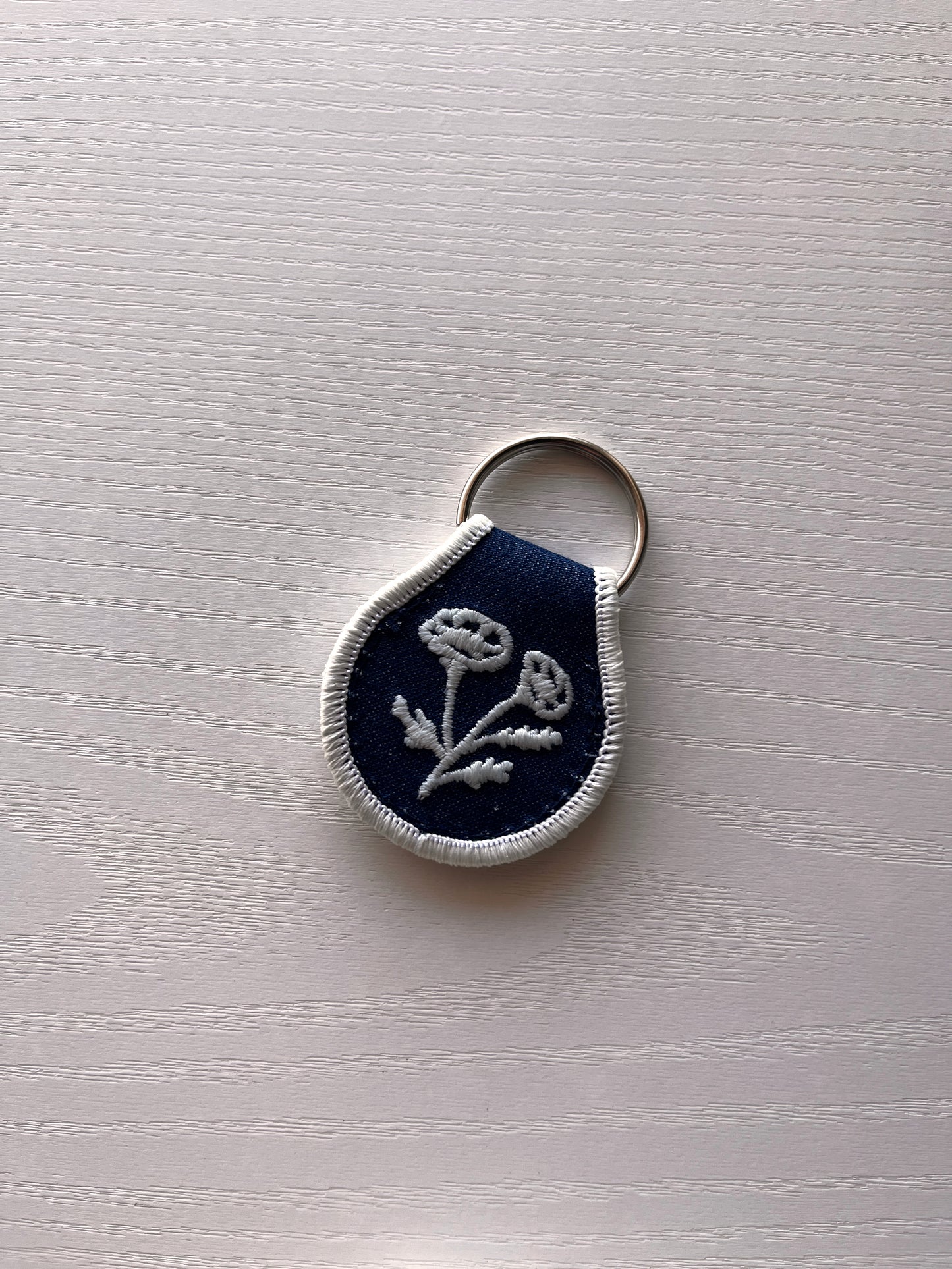 Patch Keychain - Buttercup (Denim)