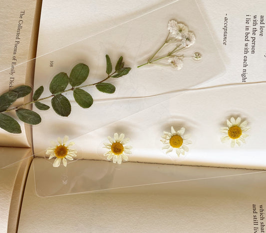 5 Favorite Flower-Pressed Bookmark Combinations