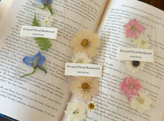 What Makes Page Petal's Flower Bookmarks Unique?