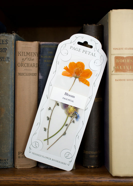Bloom Pressed Flower Bookmark | Sentiment Collection