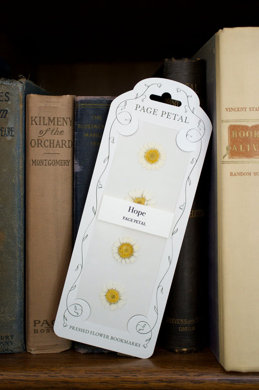 Hope Pressed Flower Bookmark | Sentiment Collection