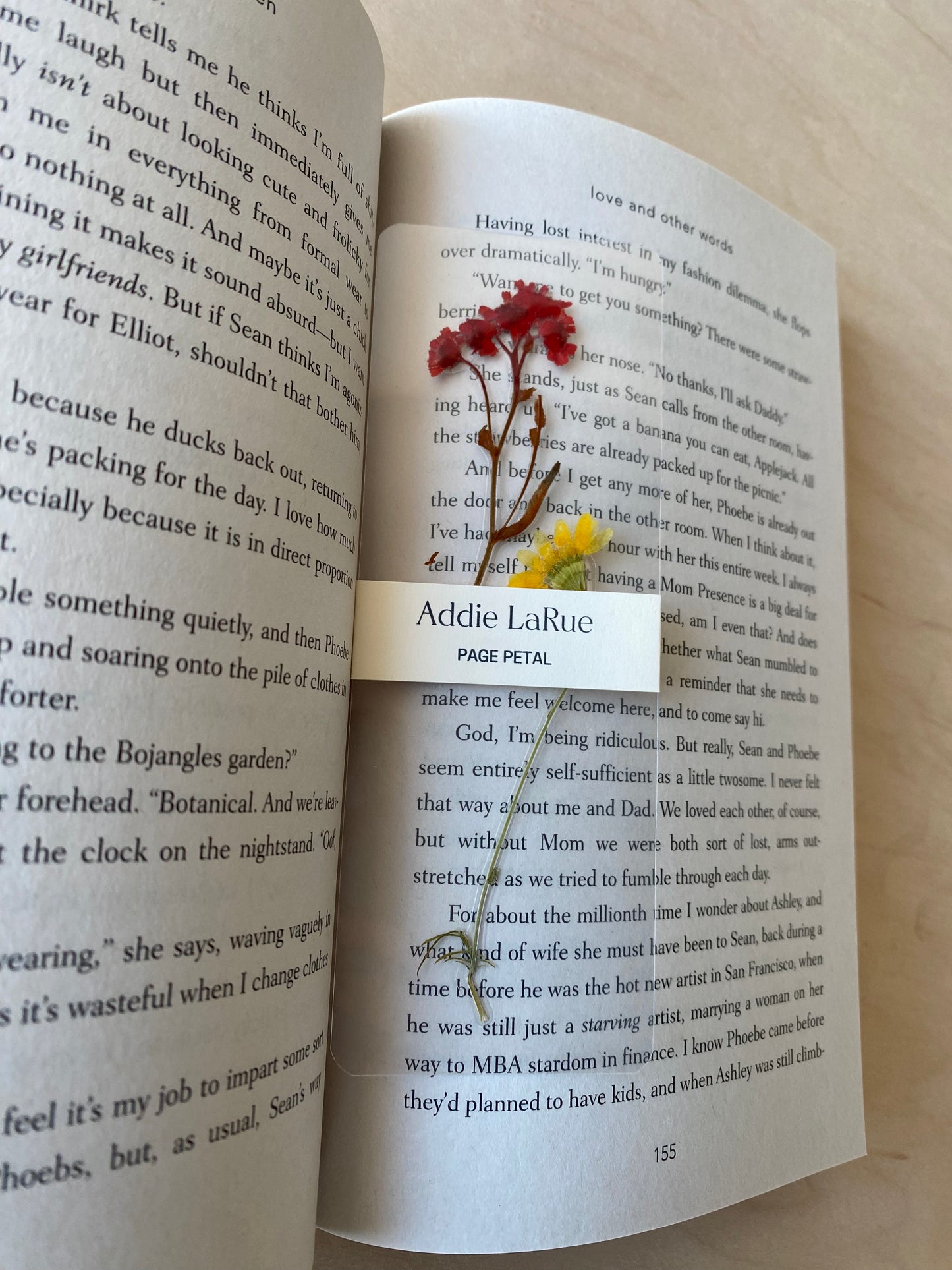 Addie LaRue Bookmark