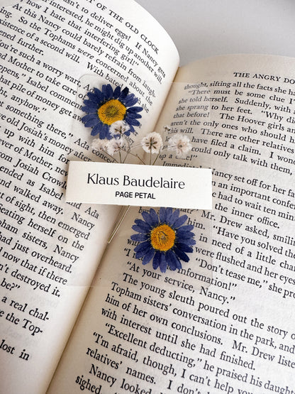 Klaus Baudelaire Bookmark