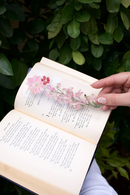 Love Pressed Flower Bookmark | Sentiment Collection