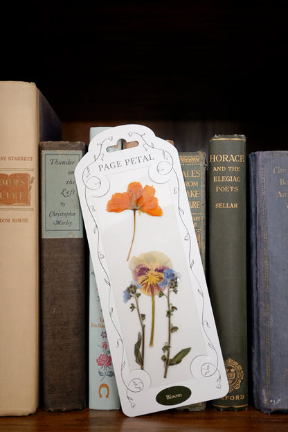 Bloom Pressed Flower Bookmark | Sentiment Collection
