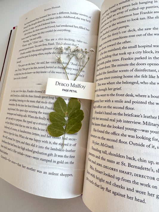 Draco Malfoy Bookmark