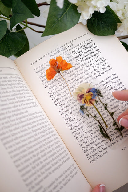 Bloom Pressed Flower Bookmark | Sentiment Collection