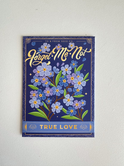 Forget-Me-Not Seed Packet Gift