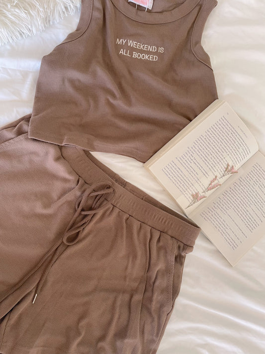 Bookworm Blisswear Set - Brown