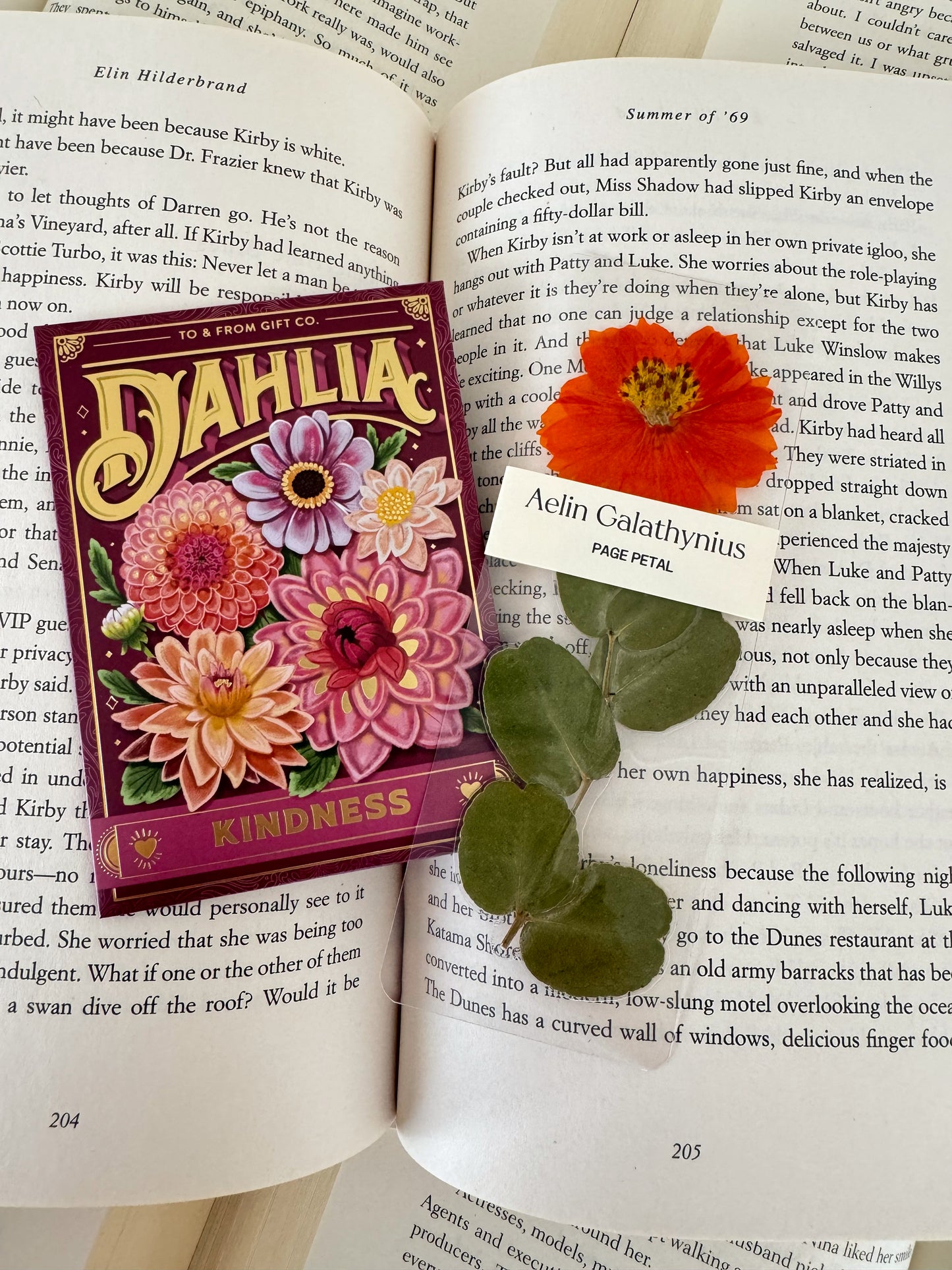 Dahlia Seed Packet Gift