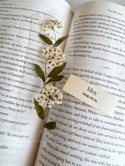 May Birth Month Flower Bookmark