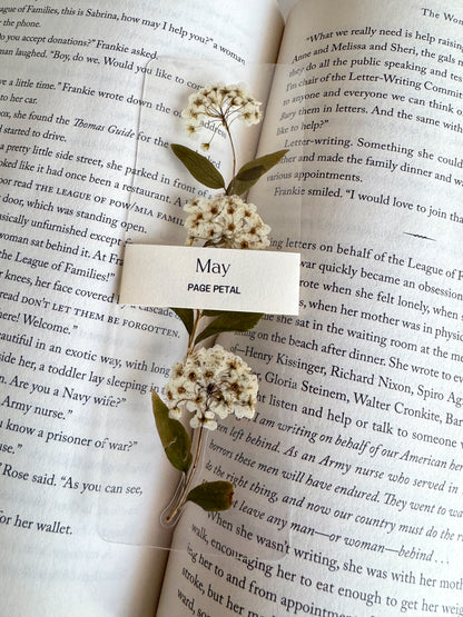 May Birth Month Flower Bookmark