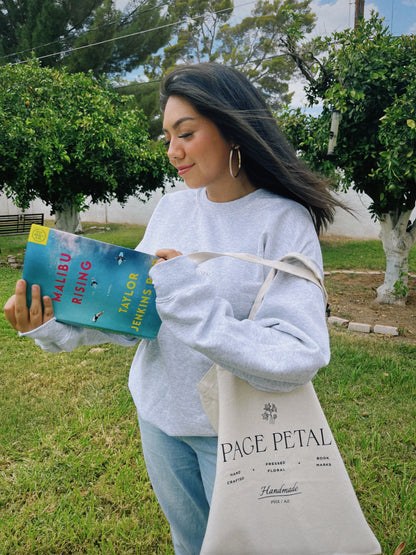 Page Petal Tote Bag