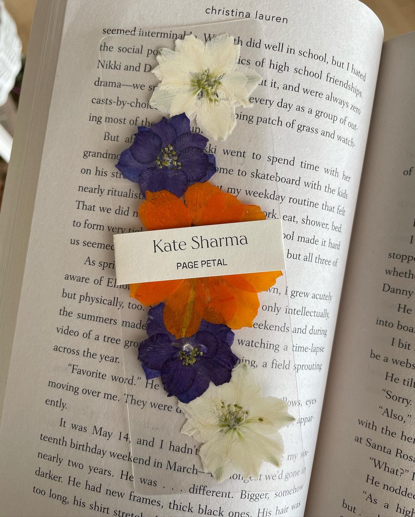 Kate Sharma Bookmark