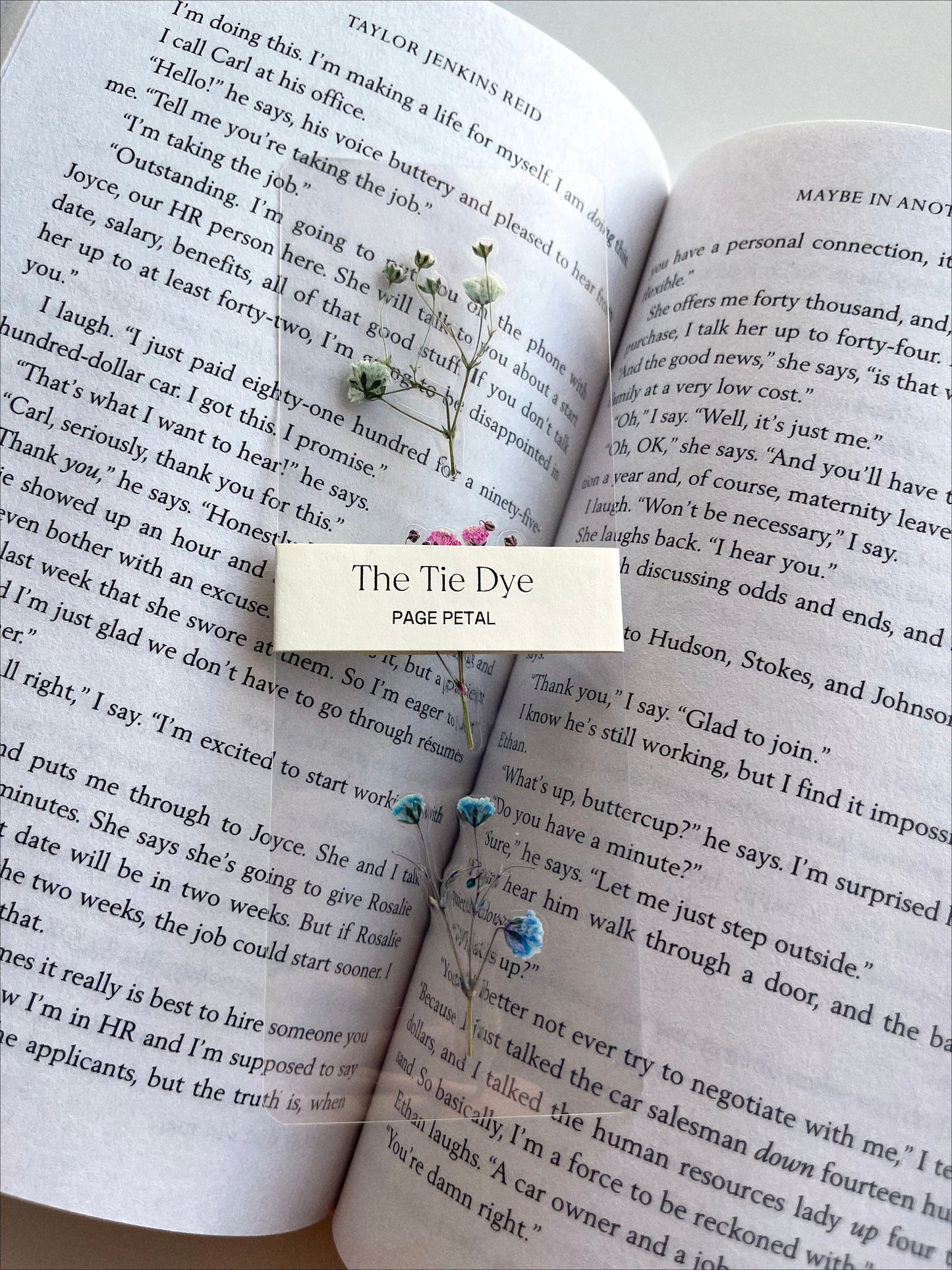 The Tie Dye Bookmark