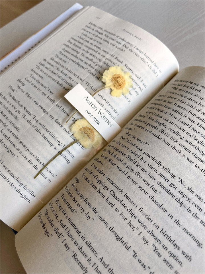 Pressed Flower Bookmarks | Page Petal