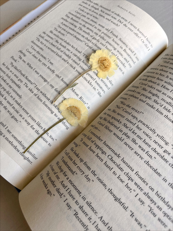 Pressed Flower Bookmarks 