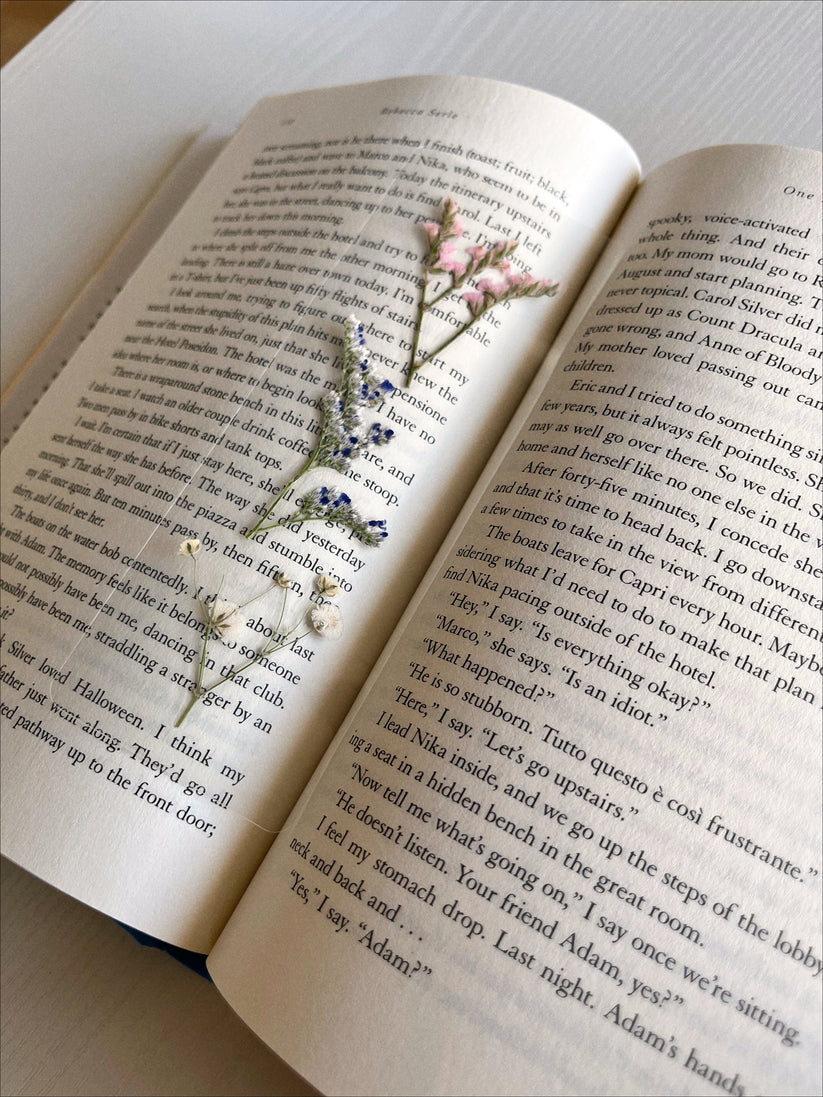 Elizabeth Bennet | Bookmarks With Pressed Flowers – Page Petal