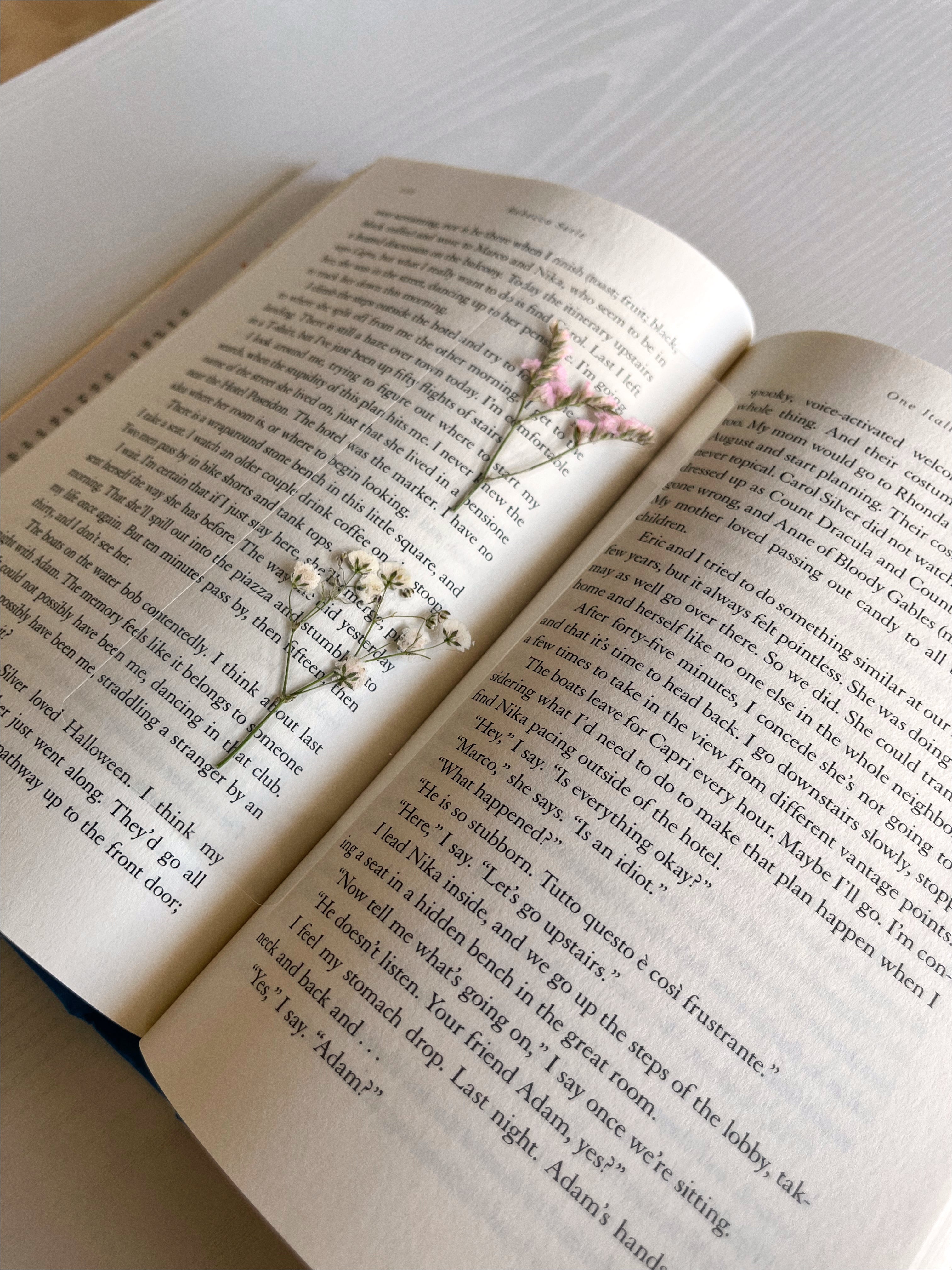 Emma Woodhouse | Bookmarks With Pressed Flowers – Page Petal