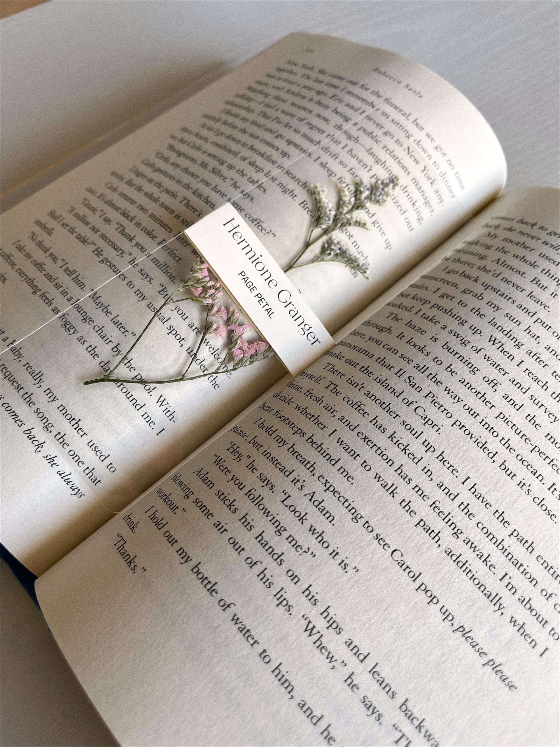 Hermione Granger | Best Pressed Flower Bookmarks – Page Petal